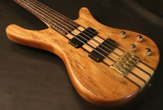 Gitano Electric Bass Guitar Neckthru Solid Mahogany 5 String Active PU
