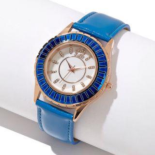  blue leather strap rosetone watch note customer pick rating 13 $ 39