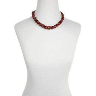 Mine Finds by Jay King Carved Carnelian Beaded 19 1/4 Necklace