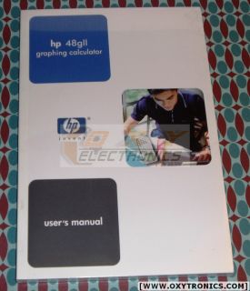 HP 48GII Calculator Users Guide Manual HP New