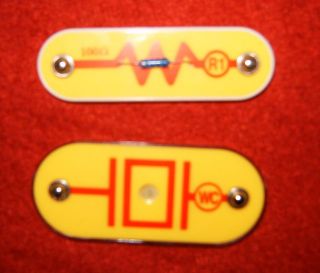 Elenco Electronic Snap Circuits Whistle Chip and 100 Ohm Resistor