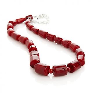 Mine Finds by Jay King Red Sea Bamboo Coral Beaded 18 Necklace