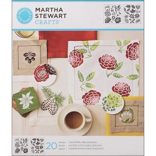 Martha Stewart 20 Design Craft Stencils   Four Seasons