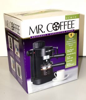 Mr Coffee 4 Cup Espresso Cappuccino Maker Model ECM 10