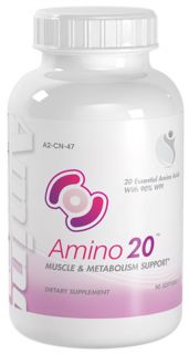 Bottle Amino 20 Liquid Amino Acid Mix Muscle Metabolism Support 60