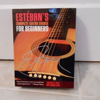 Estebans Complete Guitar Course for Beginners Includes Course Book