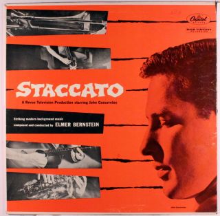  Elmer Bernstein Staccato RARE Jazz Vinyl LP
