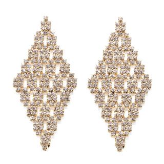 Jewelry Earrings Drop R.J. Graziano Ice Alert Crystal Diamond