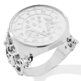  gems nepali coin sterling silver ring rating 23 $ 39 98 s h $ 5