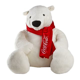 211 925 coca cola 25 plush polar bear with red scarf rating 3 $ 59 95