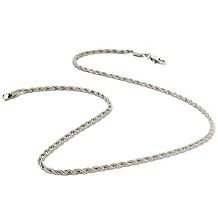 michael anthony jewelry stainless steel 25 rope chain d