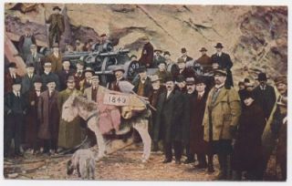 1909 Stock Colorado Rotary Tunnel Machine Dev Co Mining w Postcard