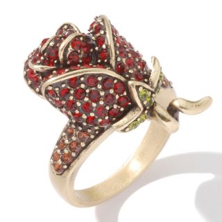  climbing rose crystal accented bold ring rating 24 $ 39 95 s h $ 5 95