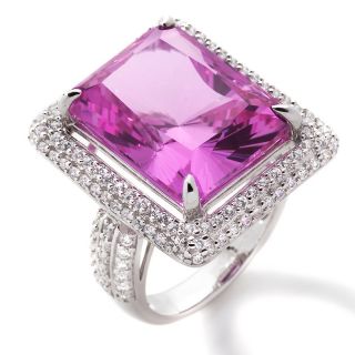 Daniel K 6.74ct Absolute™ and Created Pink Sapphire Sterling Silver