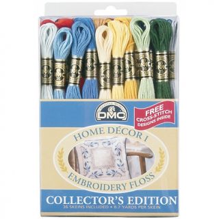 DMC Embroidery Floss Pack, Home Décor   36 Skeins