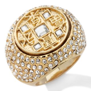  lotus forever prosperous goldtone pave ring rating 4 $ 17 43 s h $ 4