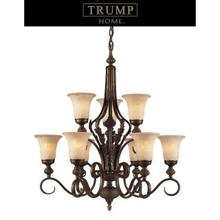 Trump Home Briarcliff Weathered Umber Chandelier   34in