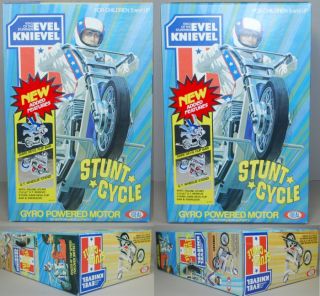 Evel Knievel 1977 Ideal Le Super Stunt GT Cycle Facotry SEALED