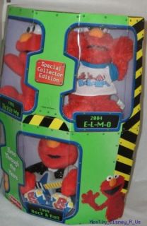 Elmo Collector thru Years Chicken Limbo Tickle Plush
