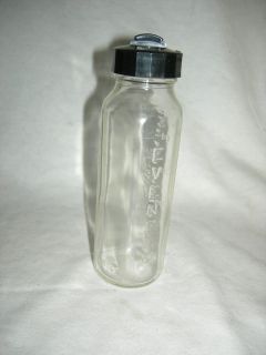 Vintage 50s 60s Evenflo 8 oz Glass Baby Bottle