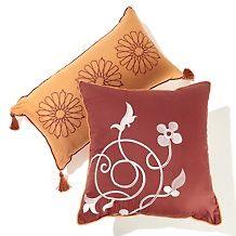 vern yip home tangiers decorative pillow pair $ 49 95