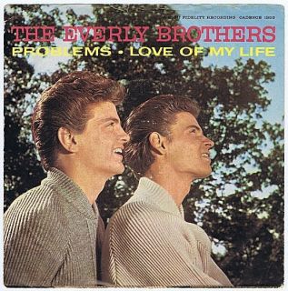 Everly Brothers 45 Problems 1958 Rocker with RARE Picture Sleeve USA