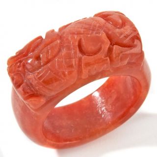 solid jade carved dragon ring d 20110719162708643~129763