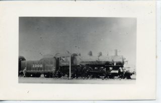  Western Railroad Train Locomotive Engine Escanaba Michigan