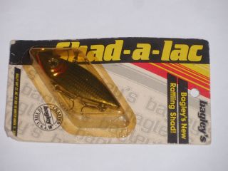 Bagley Shad A Lac Plastic Bait with Rattler Fishing Lure