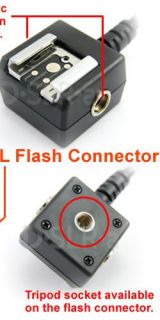 TTL Flash Sync Cord for Nikon D700 D300S D7000 D3100