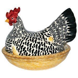 Emma Bridgewater Large Hen on Nest Black Toast