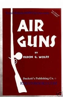 AIR GUNS Eldon Wolf crosman pistol rifle handgun BB hunting rifle {OP