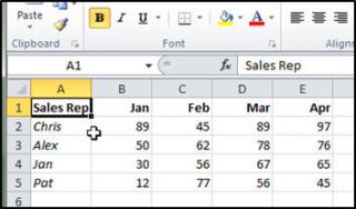  how to format your spreadsheet to make it look more professional