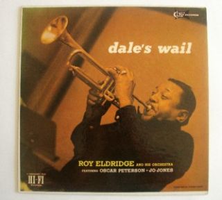 Vinyl LP Album of Roy Eldridge Dales Wail Jazz Record on Clef MG C