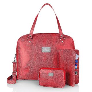 Joy Mangano Joy Mangano Madison Avenue Handbag with Travel Wallet and
