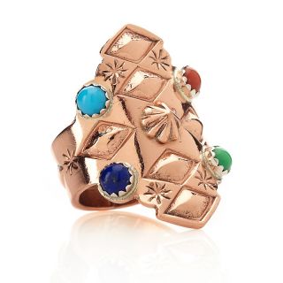 Jewelry Rings Gemstone Chaco Canyon Southwest Multigem Abstract
