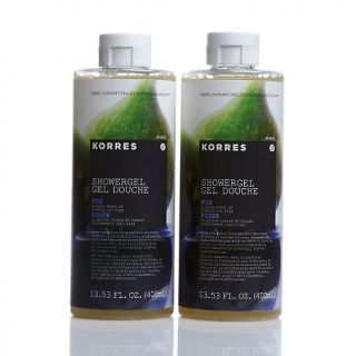 Beauty Bath & Body Body Cleansers Korres Fig Shower Gel Duo