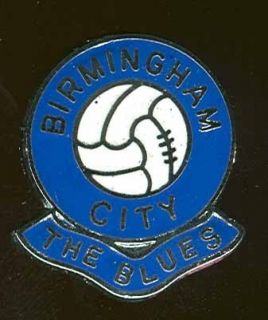 England Football Soccer Birminham City The Blues Pin