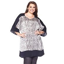  queen collection dolman sleeve blouse with knit cuffs $ 10 00 $ 59 90