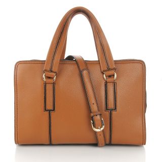 Barr and Barr Structured Square Leather Satchel Bag