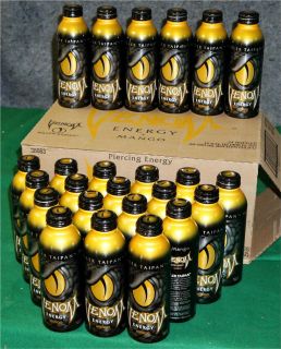 Case of 24 Venom Killer Taipan Mango Energy Drinks Drink