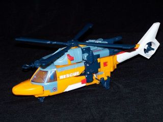 Transformers Cybertron EVAC Helicopter with Cyber Key