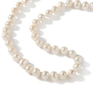 5mm Cultured Freshwater Pearl Sterling Silver 18 Necklace