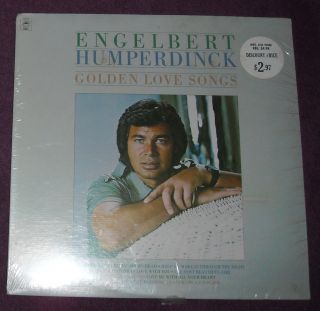 SEALED 1977 Engelbert Humperdinck Golden Love Songs LP