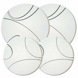  Lines Round Stove 4 PC Electric Range Burner Covers Cover