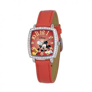 Jewelry Watches Womens Disney™ Womens Mickey Mouse Red