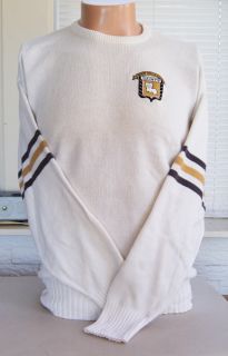  Orleans Saints Sweater Medium NFL Pro Line by Cliff Engle RARE