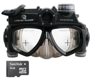 Liquid Image 322 Scuba Underwater Camera Mask HD Kit