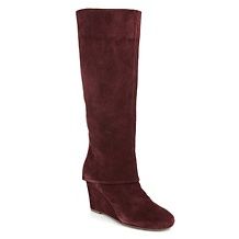 Jessica Simpson Naveens Leather and Suede Tall Boot