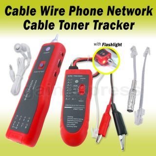  Tracer Network BNC RJ45 RJ11 Cable Tester Tracker Electric Wire Finder